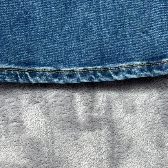 FRAME Le Crop Mini Boot Jeans Womens 24 Blue Medium Wash High Rise Denim - Picture 15 of 15